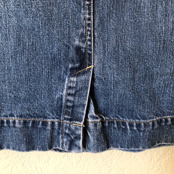 ◖ ◖ Vintage Denim Mini Skirt ◗ ◗ - Picture 6 of 8